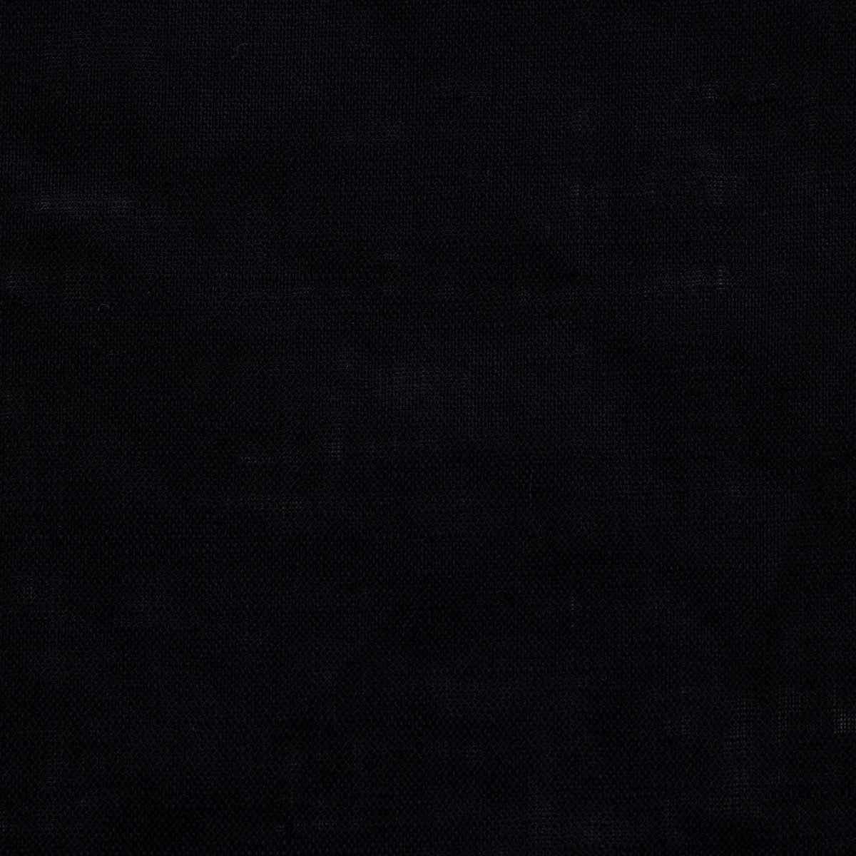 Solid Color 100% Linen - Black VFA-100