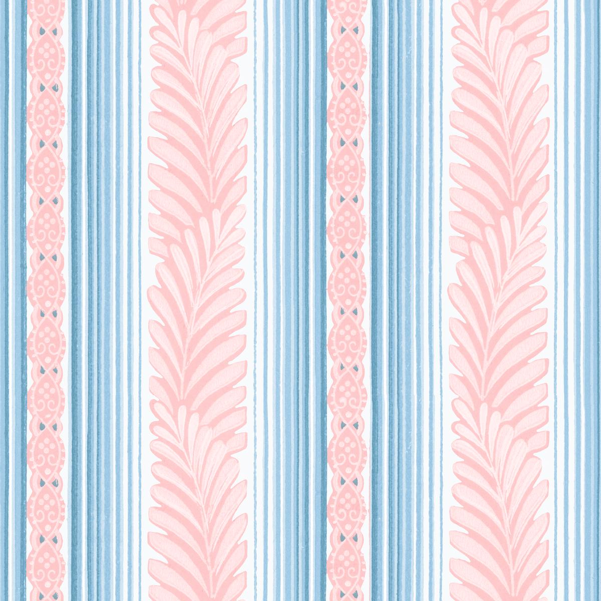 Fan Stripe on Cameo Fabric