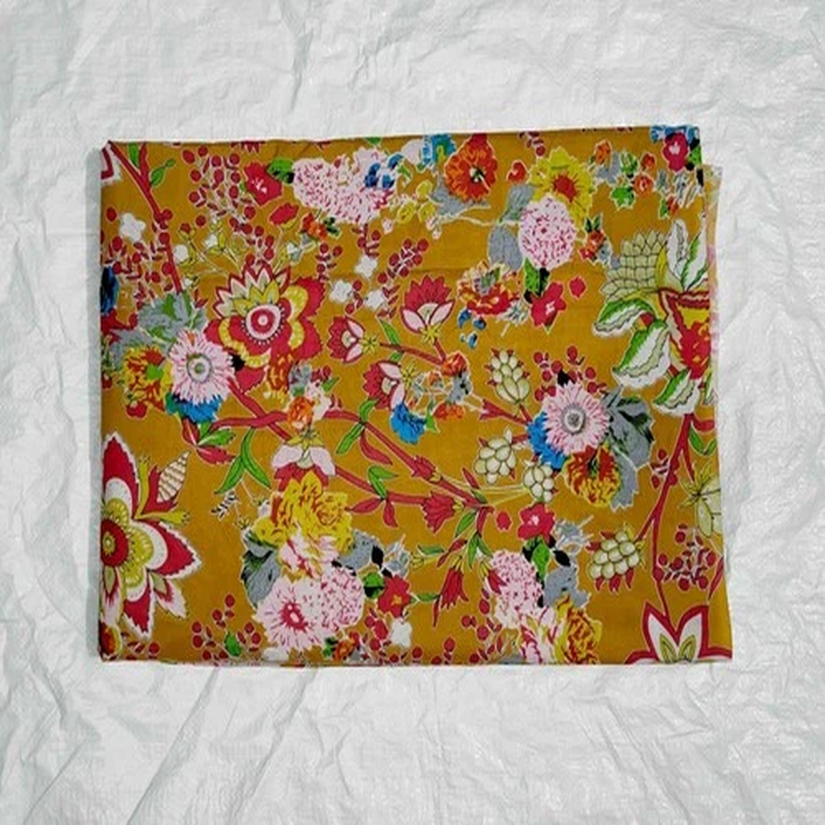 1/4 Yard Liberty Fabrics Artists Home Collection Painted Sunset Meadow Daisy B