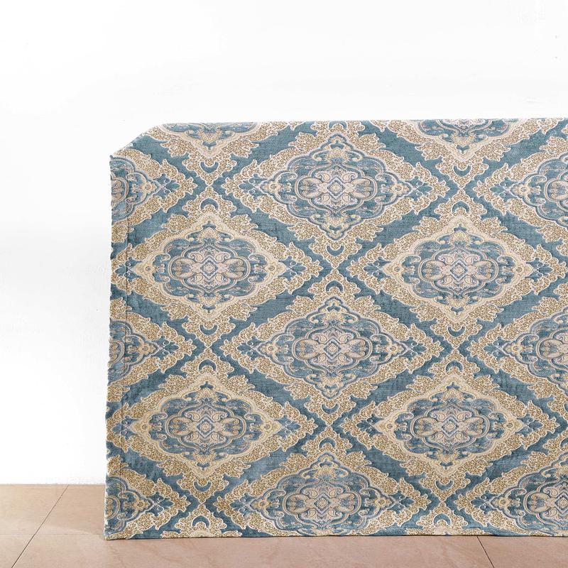 'Flying Fox' Fabric by the Metre (Beige/ Brown/ Blue)