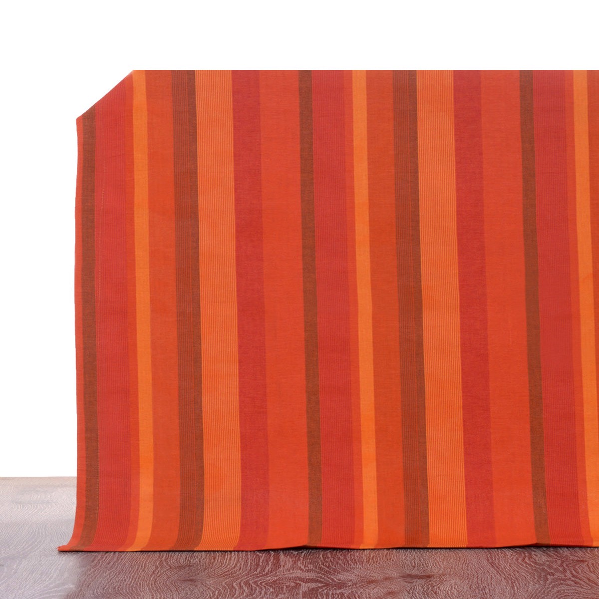 'Eveninglight' Fabric by the Metre (Red/ Orange)