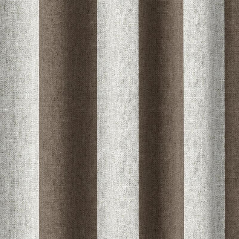 'Cloudless Sky' Fabric by the Metre (Brown/ White)