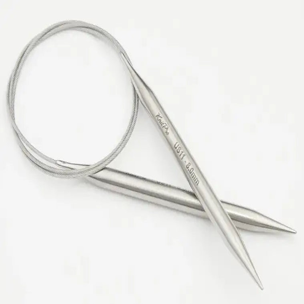 KnitPro Stelo 10" Fixed Circular Needles - US 2.5 (3.00mm)
