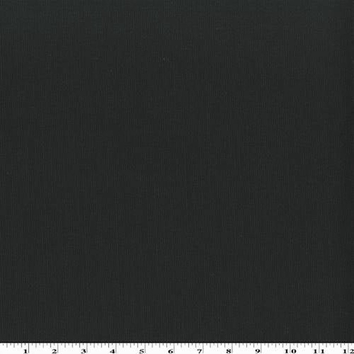 1 1/8 YD PC-Black/Gray Wool Blend Pinstripe Suiting Fabric