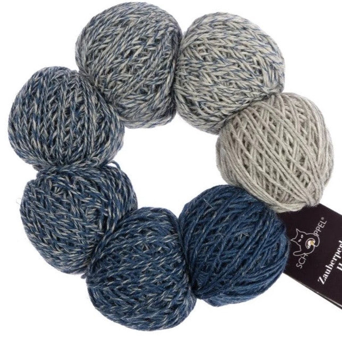 Zauberperlen Hanf - Cromoran (Color #2523) - FULL BAG SALE (5 BUNDLES OF 7-MINI SKEINS)