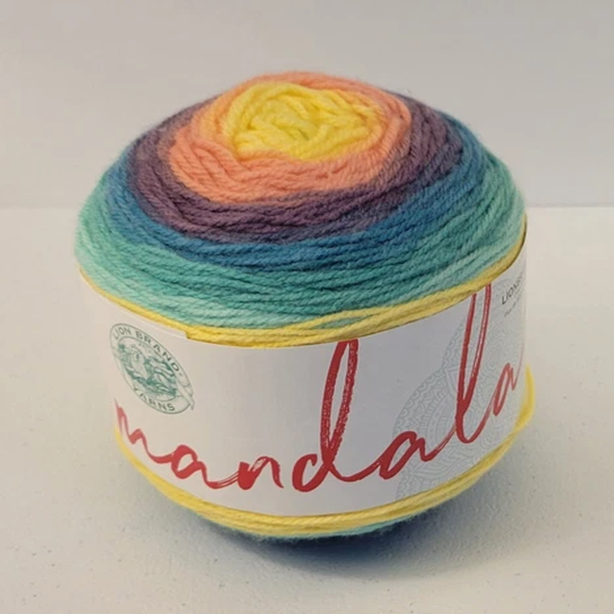 (1) Lion Brand Mandala "Nifflers" Acrylic Yarn