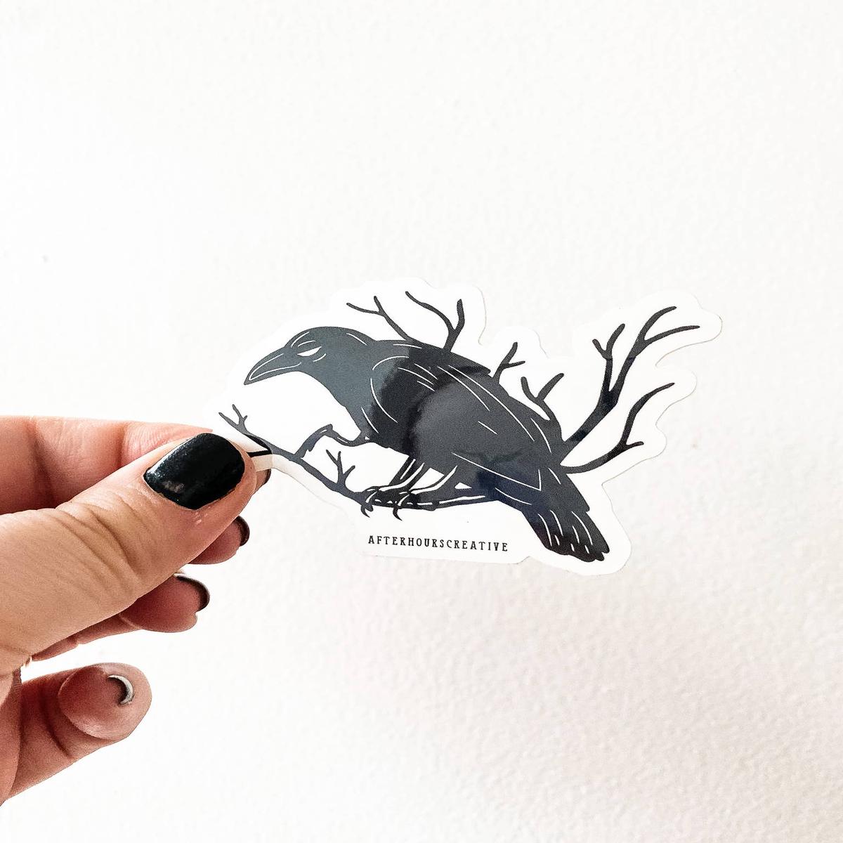 Crow Sticker