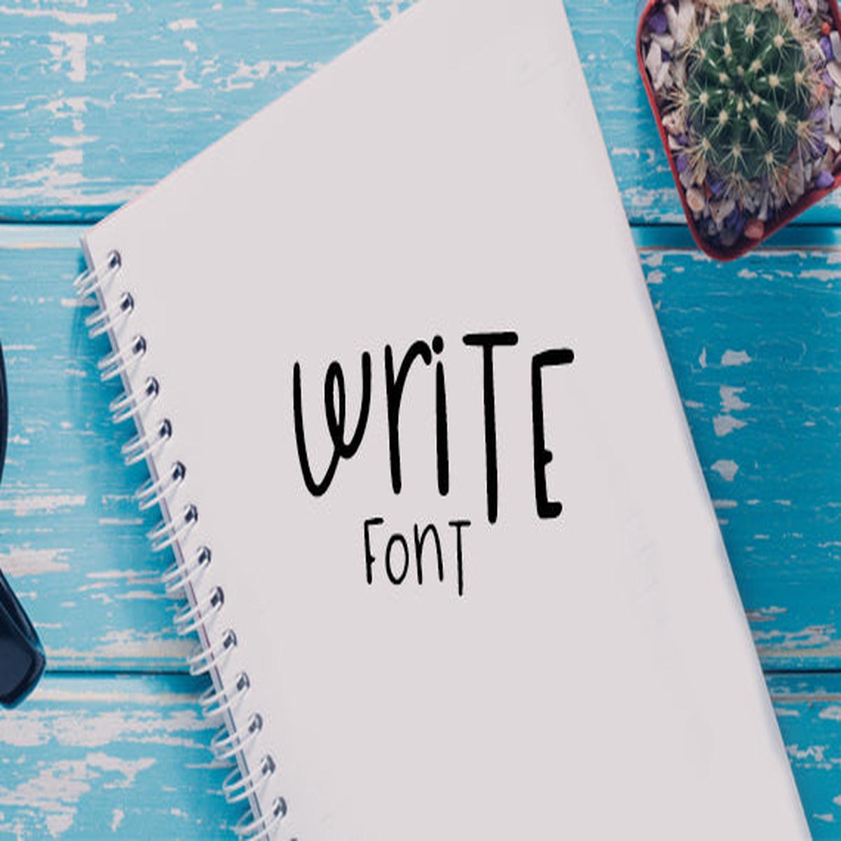 CG Write Font - Digital Download