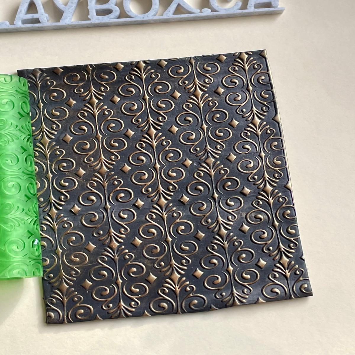 Art Deco texture roller
