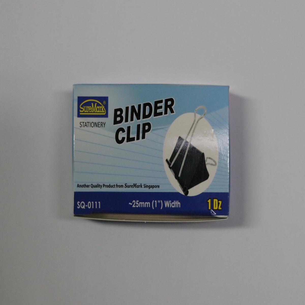 Binder Clips 25mm (bx of 12)