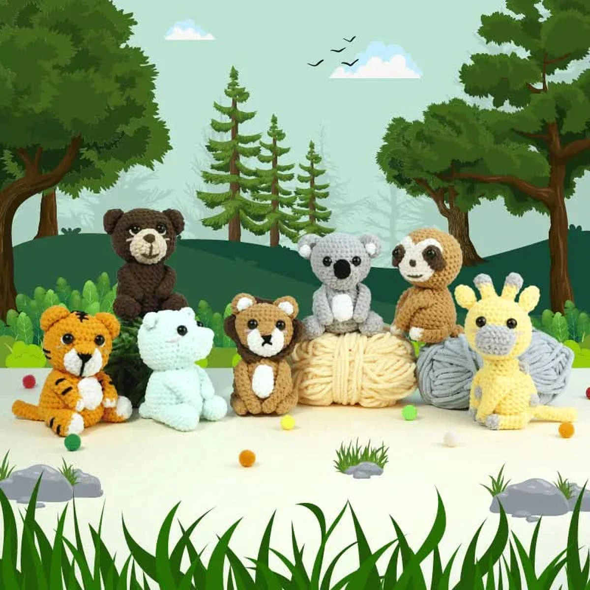 My Wildlife Friends Crochet Patterns