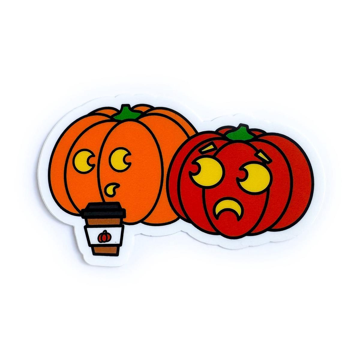 Spicy Pumpkins Sticker