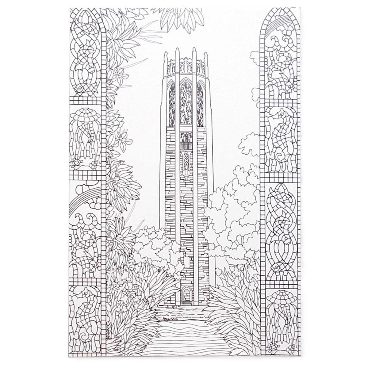 Doodle Postcard - Singing Tower