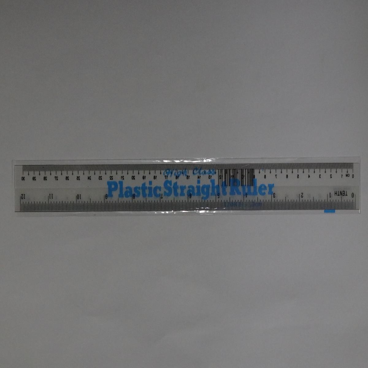 12" Plastic Ruler