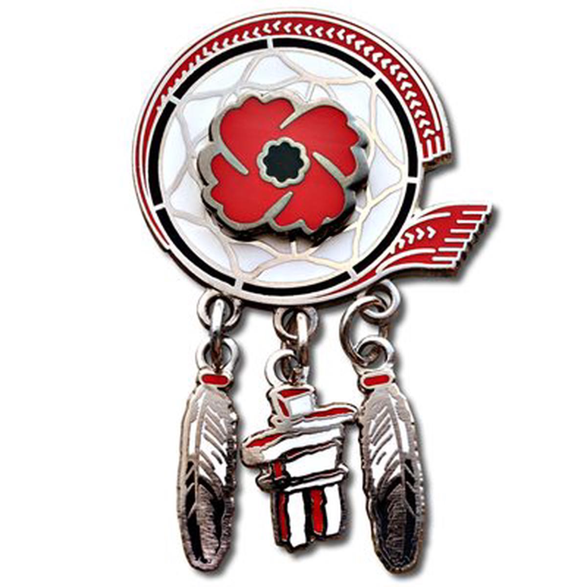 Remembrance Day Indigenous Veterans Lapel Pin
