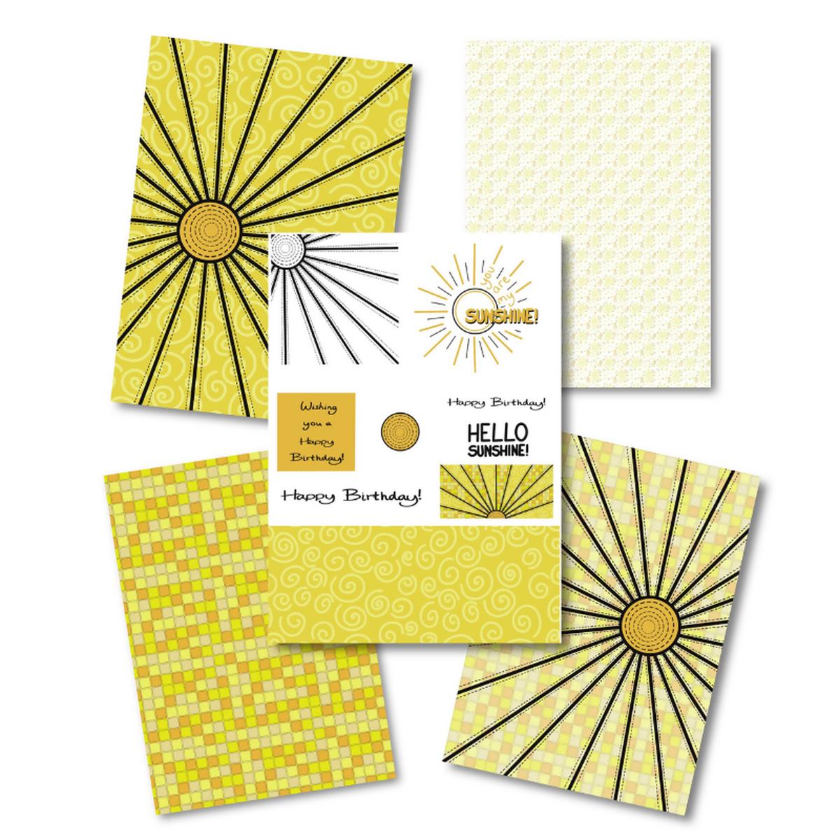 Patterned Papers - Sunshine Quilt
