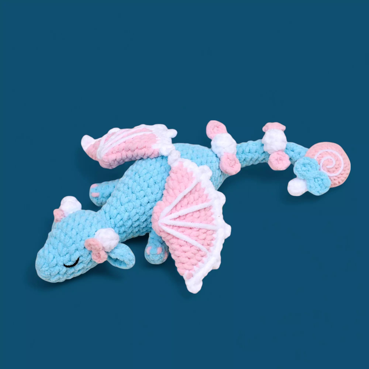 Candy Dragon Crochet Pattern