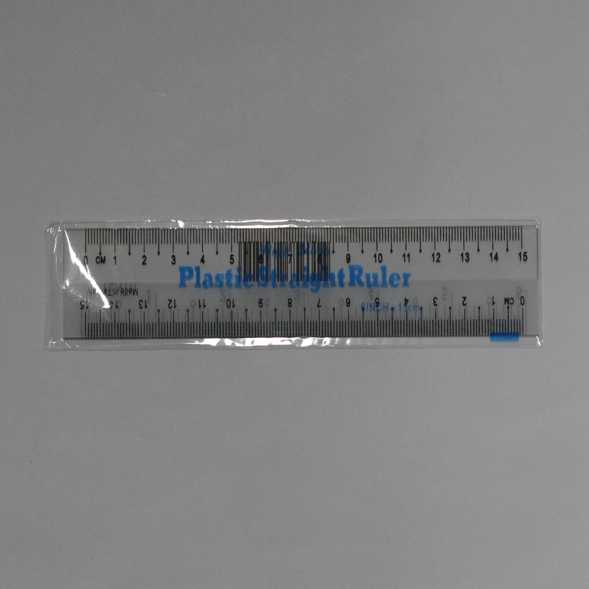 6" Plastic Ruler