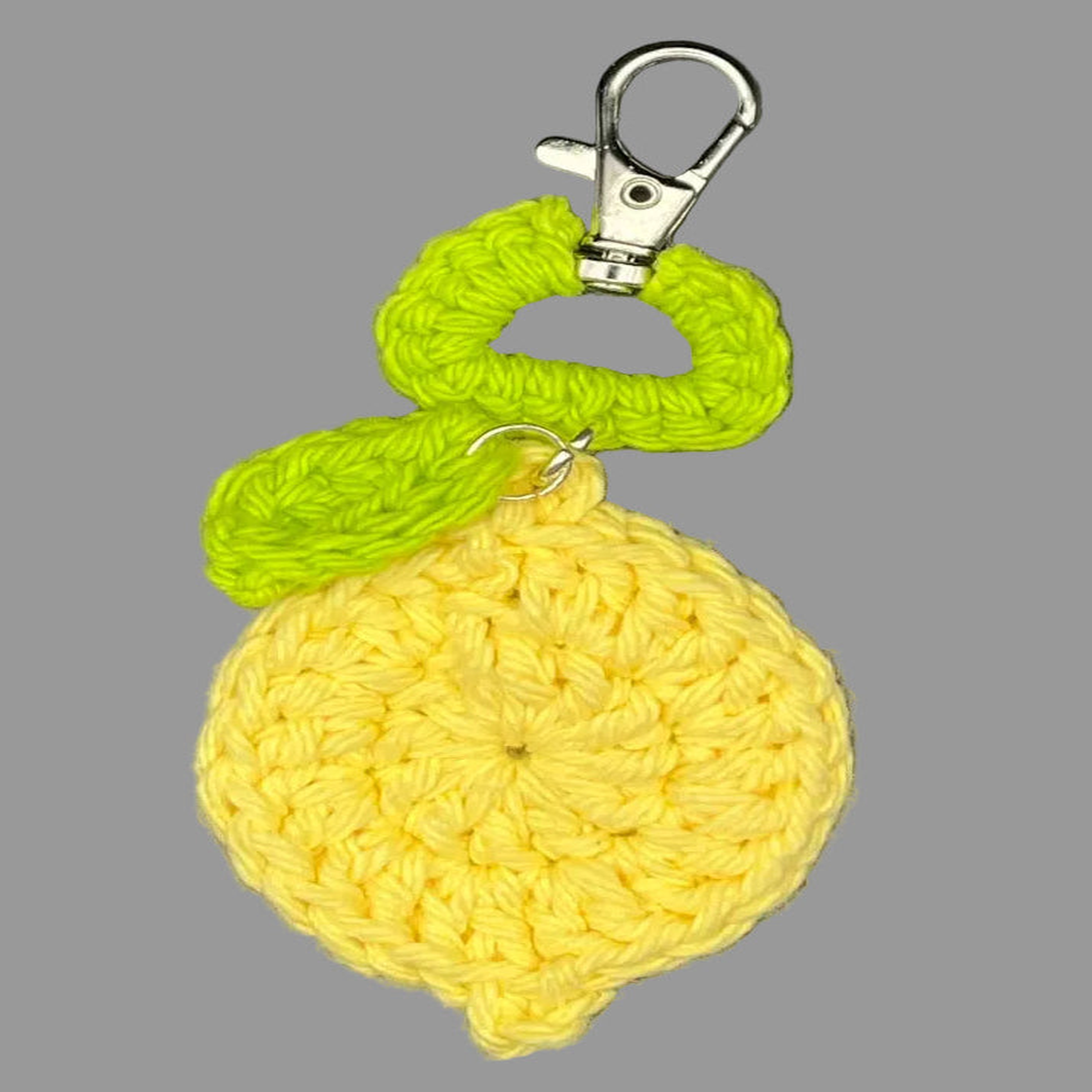 Handmade Crochet Fruit Keyrings