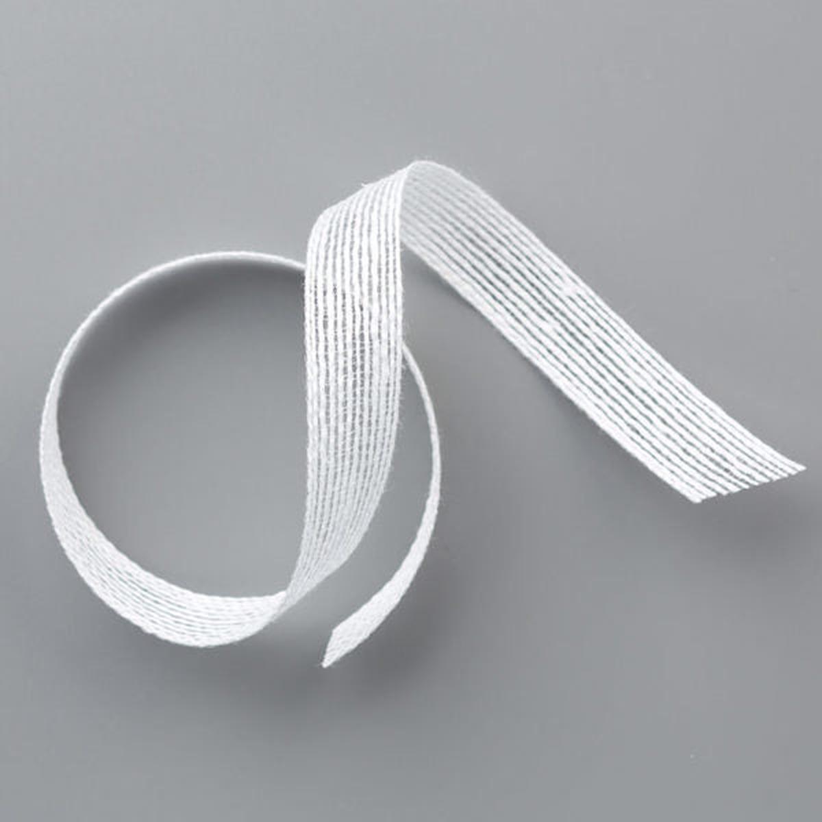 Whisper White Flax Ribbon | Brand New | Approx 5 yards | Retired | Stampin' Up!