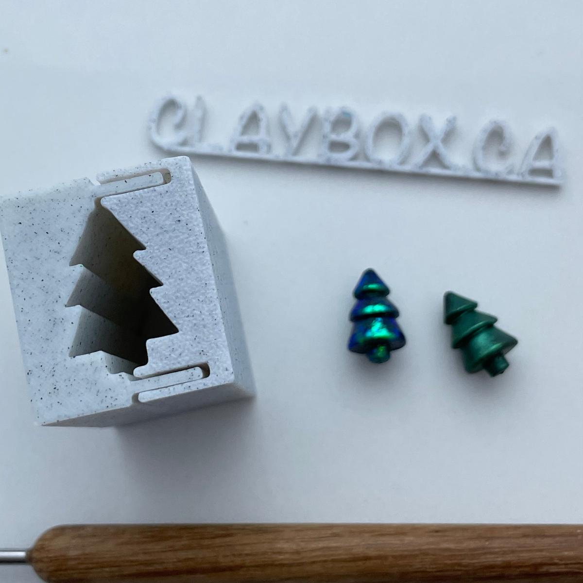 Tree Bead Roller  Polymer Clay Bead Tool  3D Printed Christmas Tree Maker