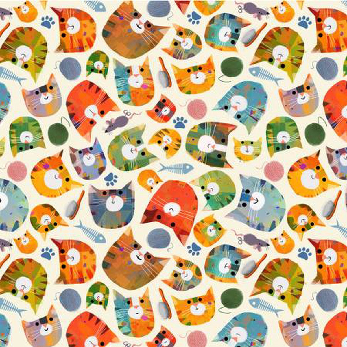 WD Ivory Silly Kitty 54530D-3