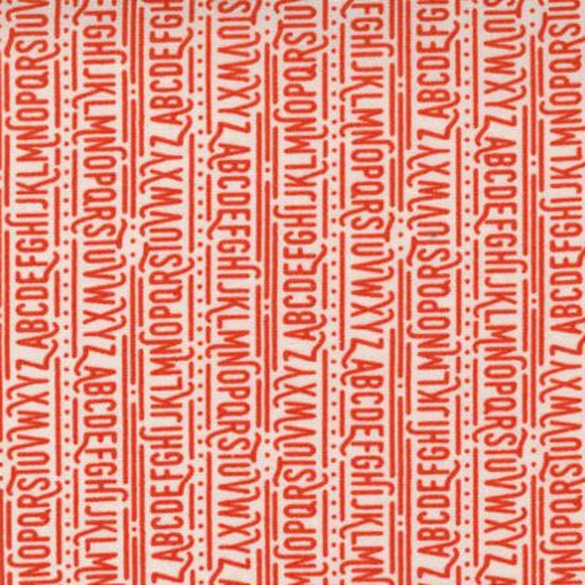 Frankie On The Line Melon 44"/45" Fabric Per Yard