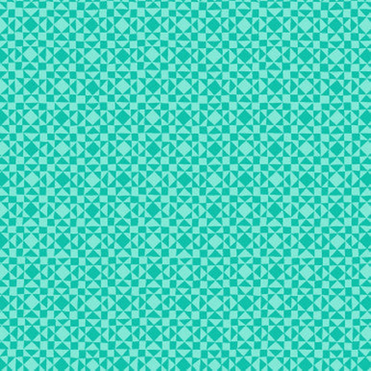 Teal Twinkle Colorblock Party 43/44" Cotton Fabric Per Yard