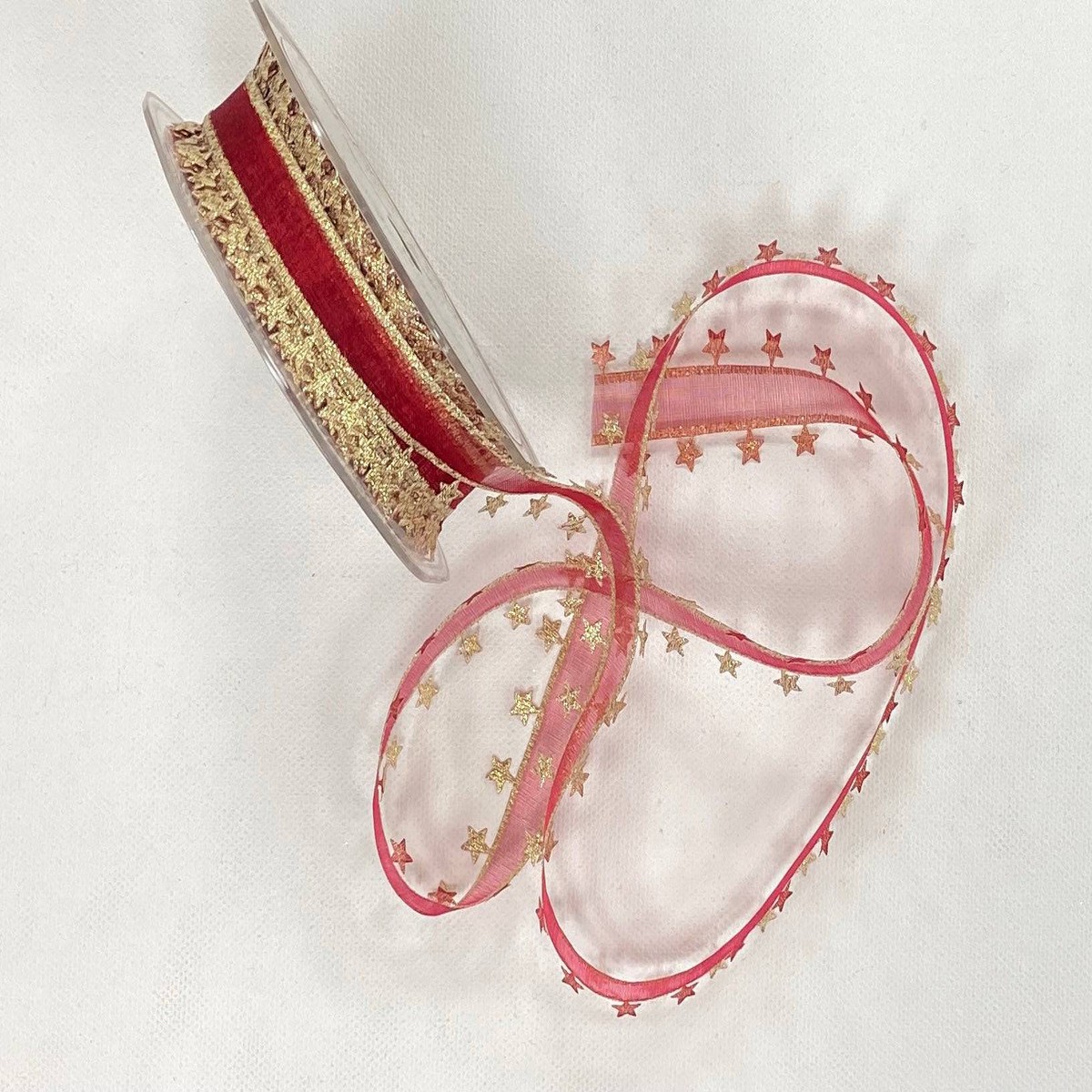 Organza Star Edged Decorative Ribbon