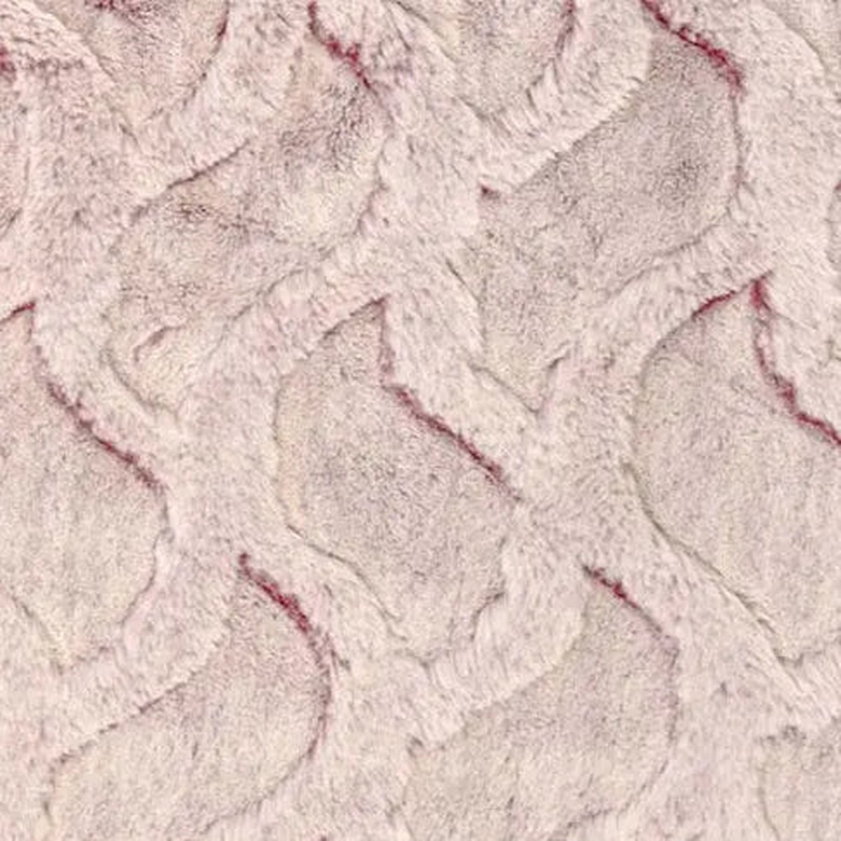 Luxe Cuddle Bunny Bailey Vintage Rose Fabric per yard
