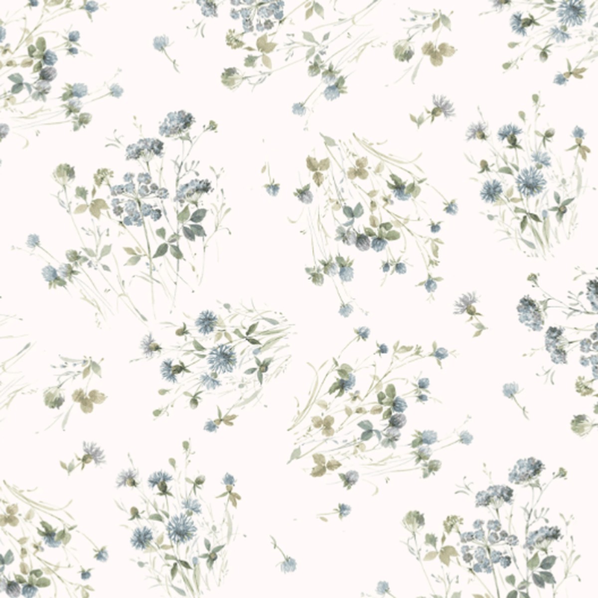 WL Ivory Large Floral Au Naturel