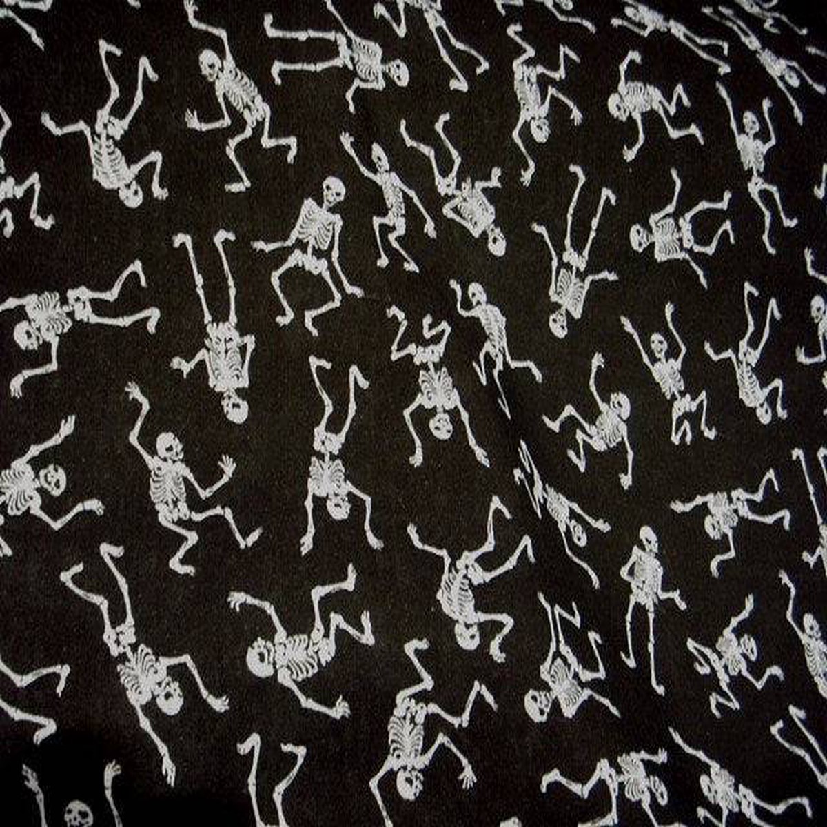Skeletons - Poly/Cotton Print