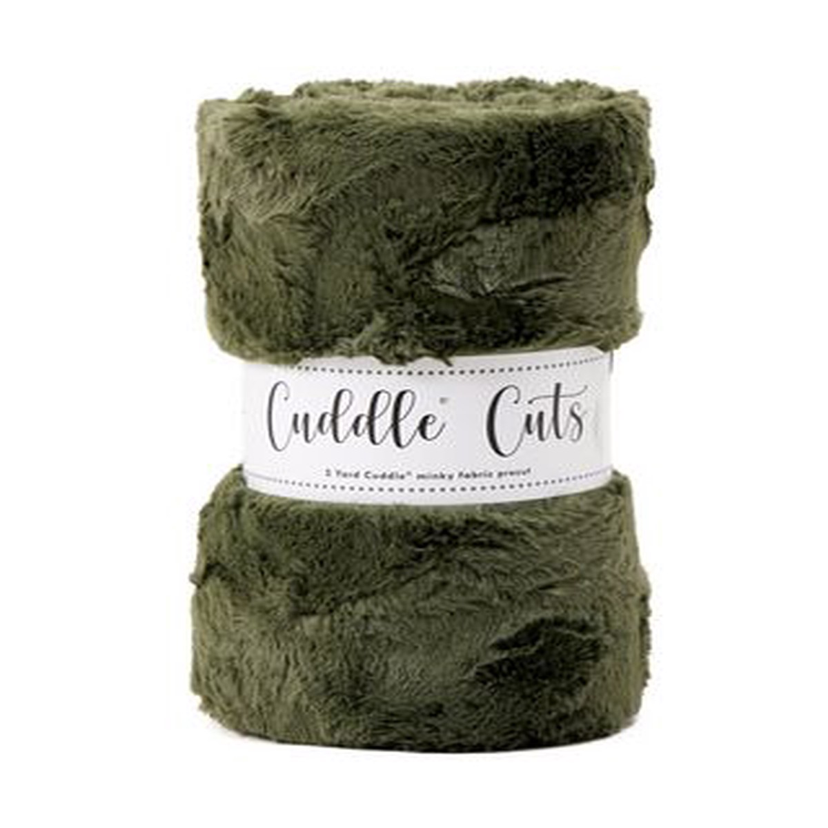 2yd Luxe Cuddle Cut Hide Chive