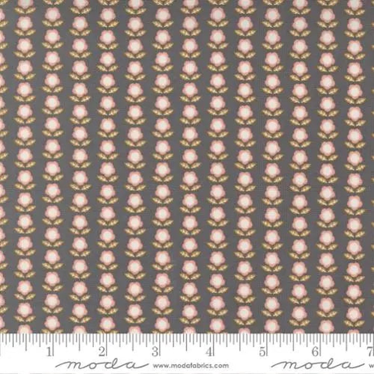 Birdsong Pebble Little Flowers 44"/45" Fabric Per Yard
