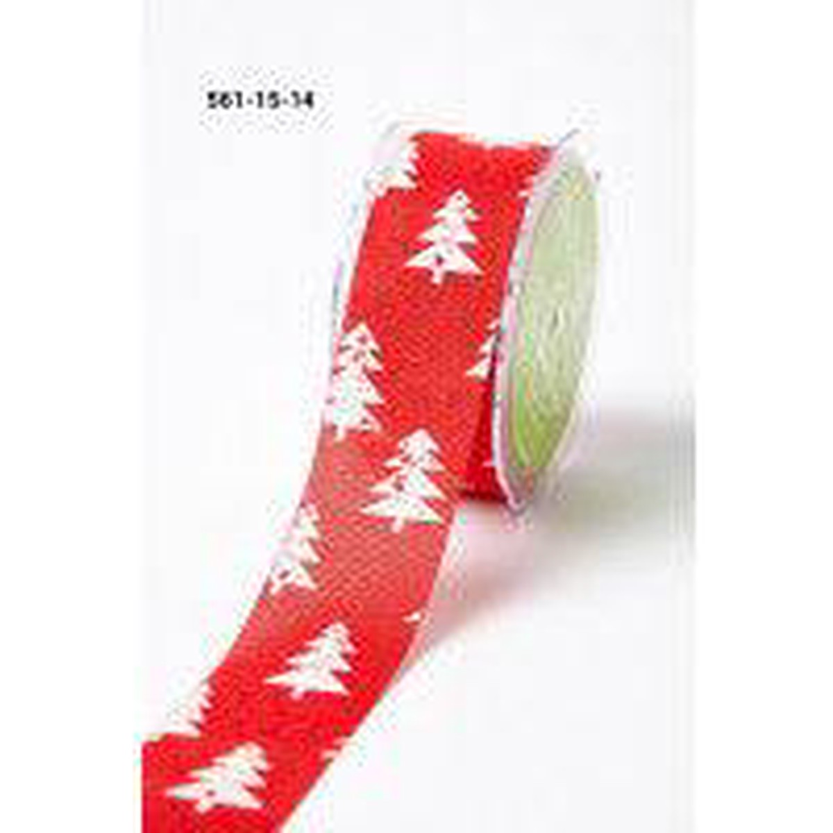 Christmas Tree Jute Hessian Ribbon - 38mm