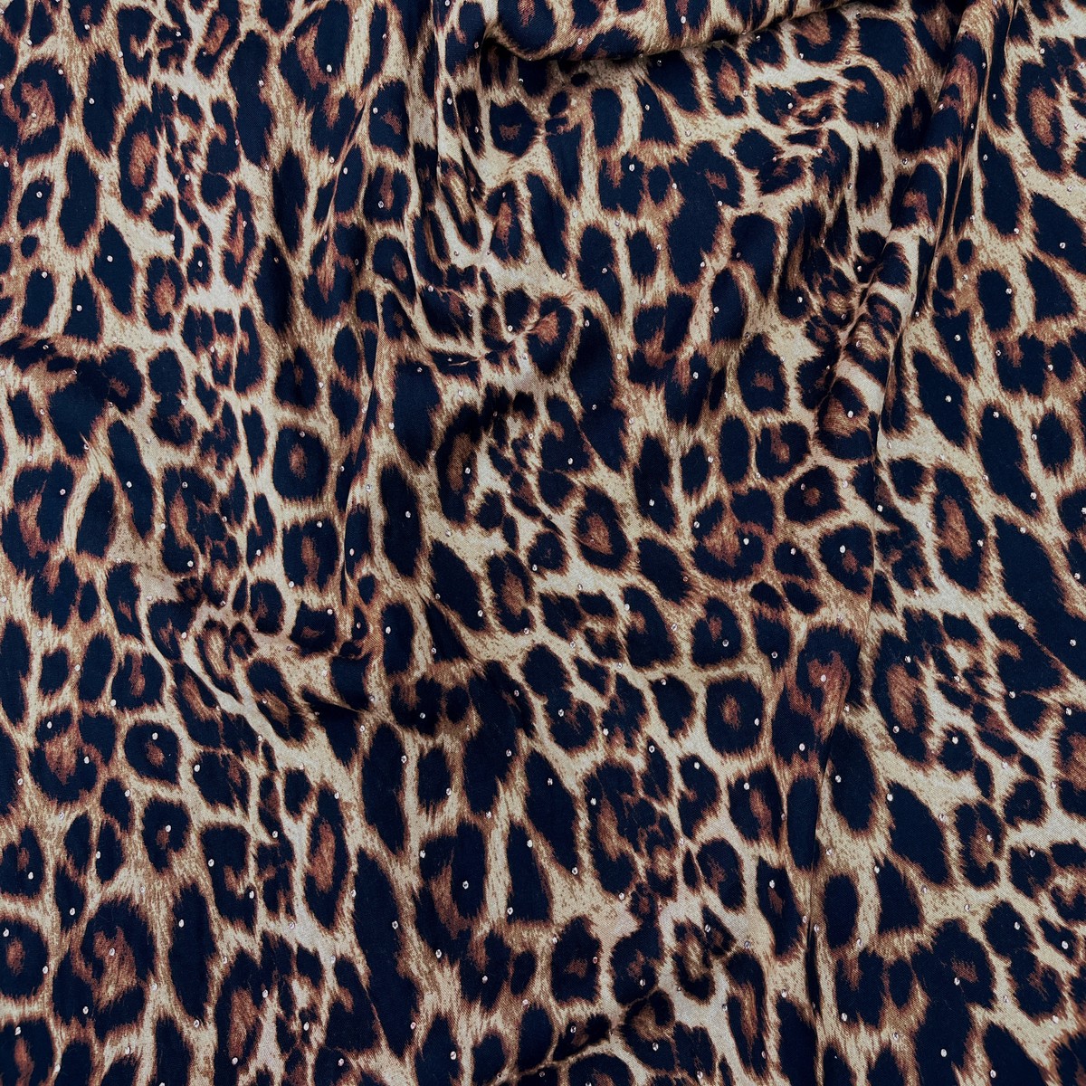 Leopard Dew Drop - Printed Viscose