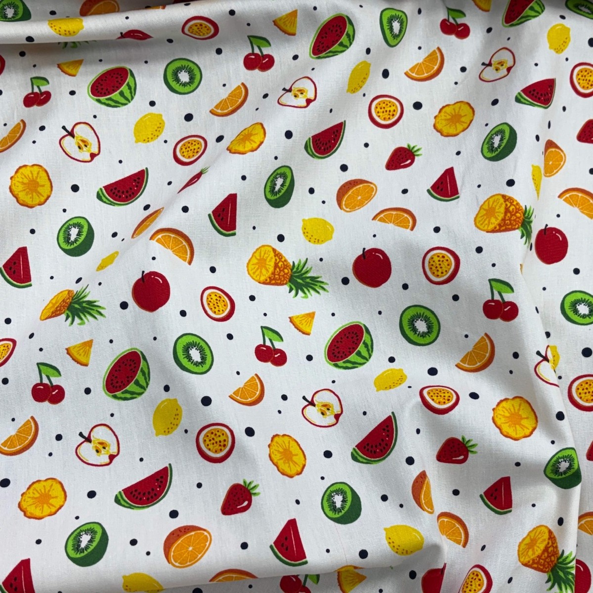 So Fruity - Cotton Poplin Patchwork