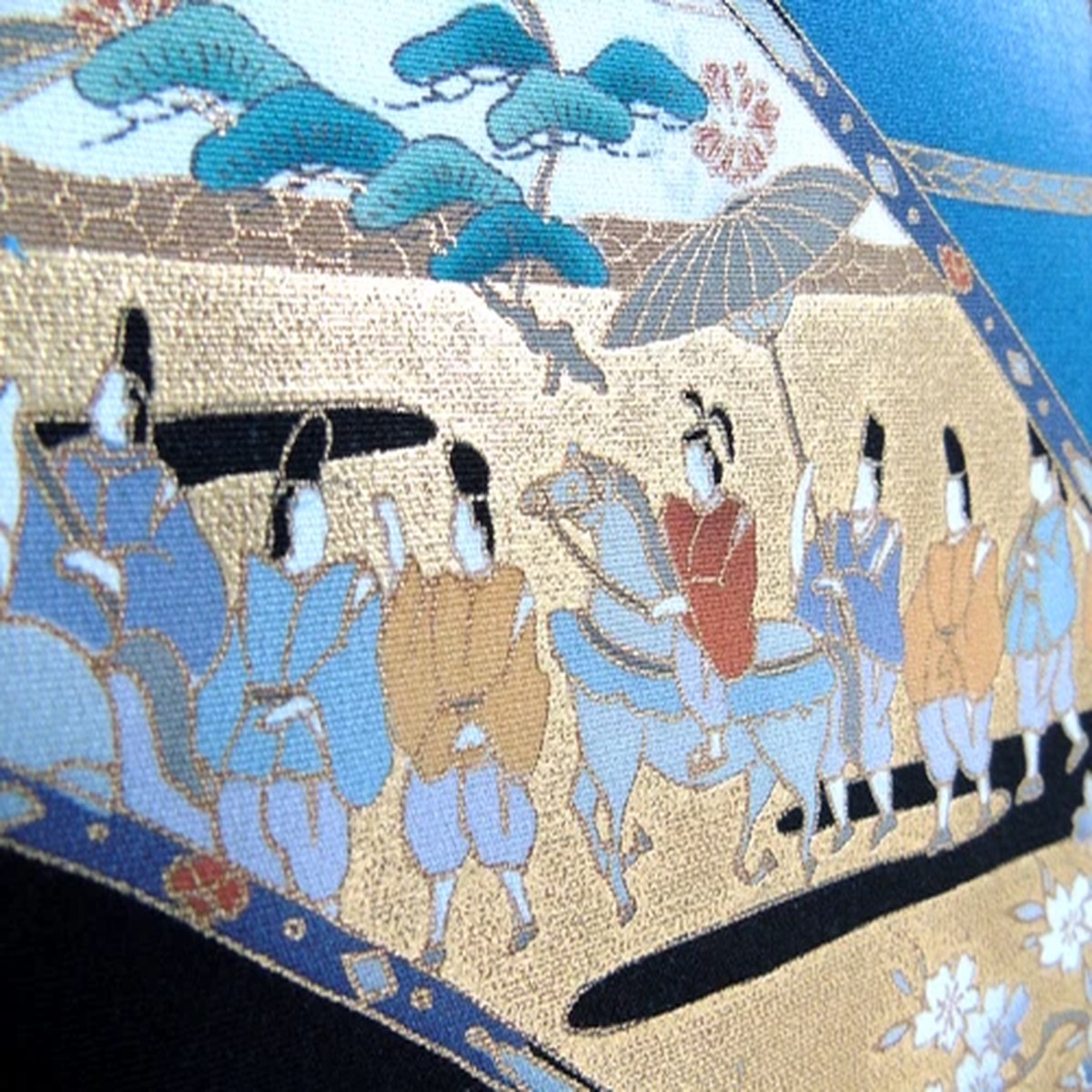 [AYANE] PROCESSIONS (Sample) - Japanese Silk KIMONO Fabric