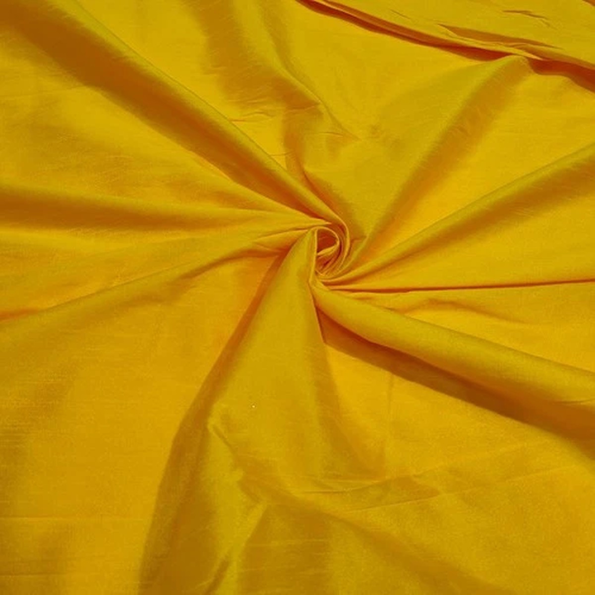 Yellow Dupioni Fabric: Faux Silk Dupioni Gown & Curtain Material