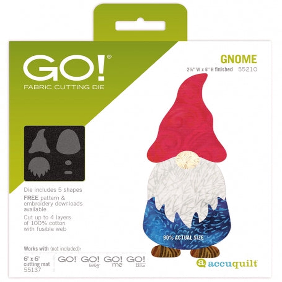 AccuQuilt GO! Gnome