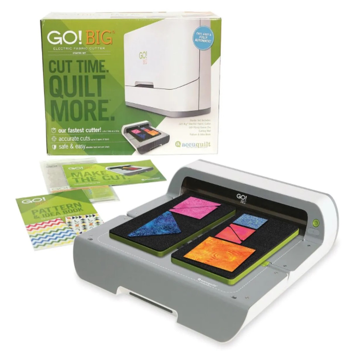 AccuQuilt GO! Big Electric Fabric Cutter Starter Set