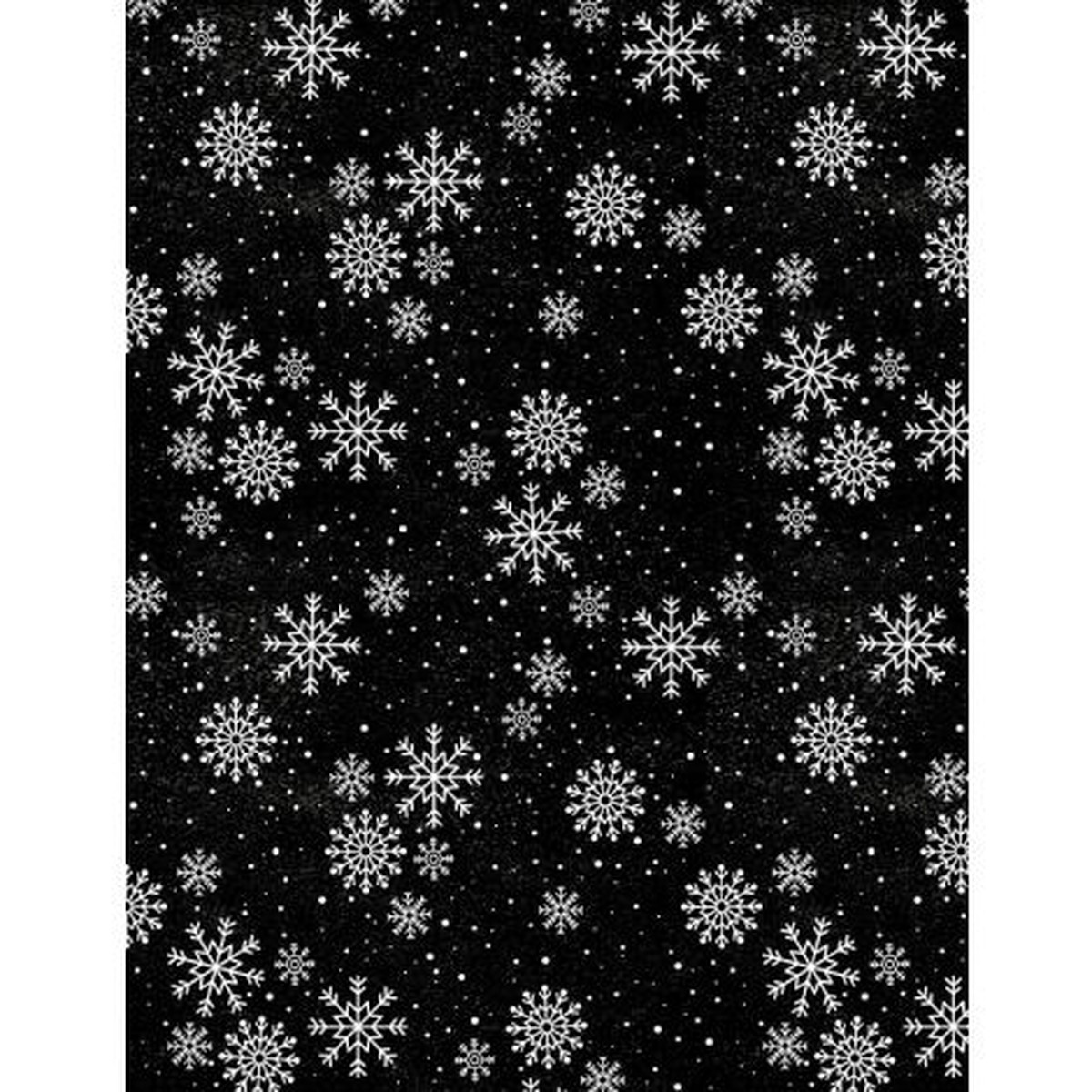 WL Snowflakes Black Snowy Gnomies