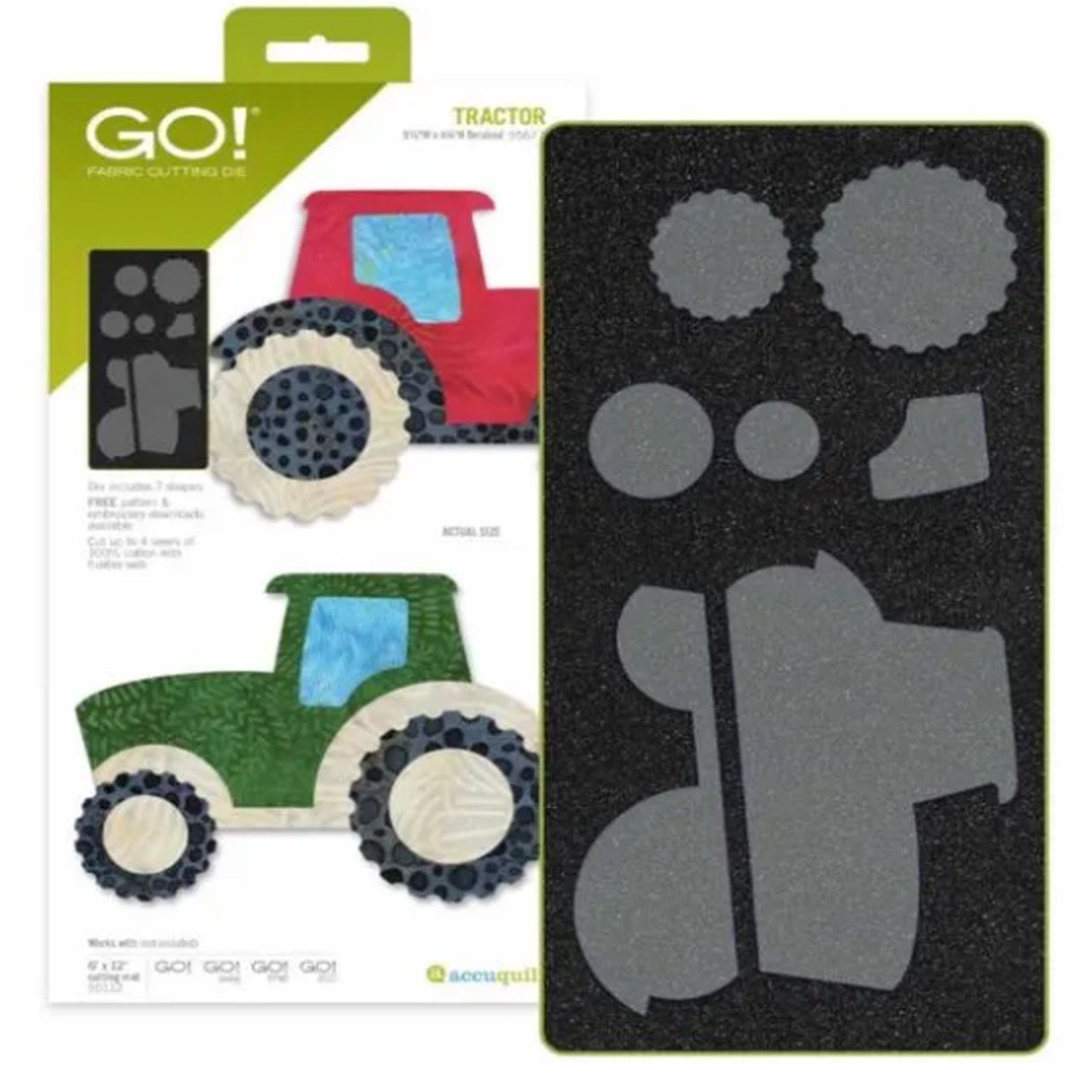 AccuQuilt GO! Tractor Die