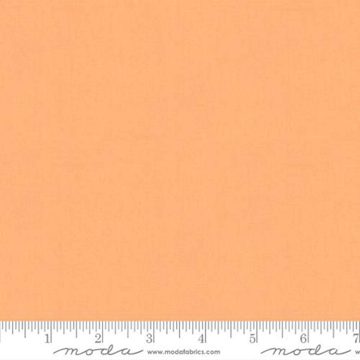 Apricot Bella Solids 44"/45" Cotton Fabric Per Yard