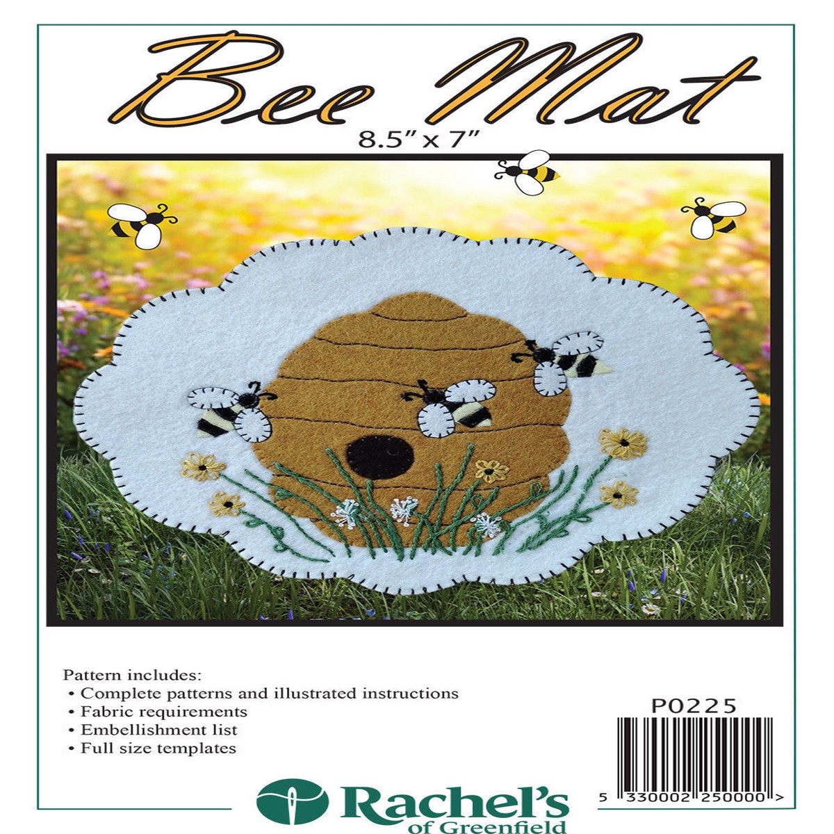 Bee Mat Pattern