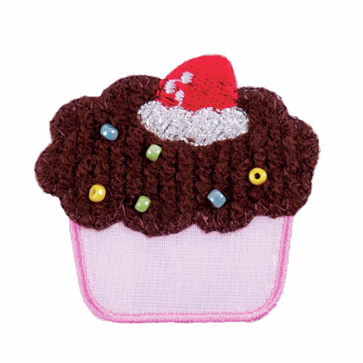 Cupcake - Iron -On & Sew-On Motifs Patch