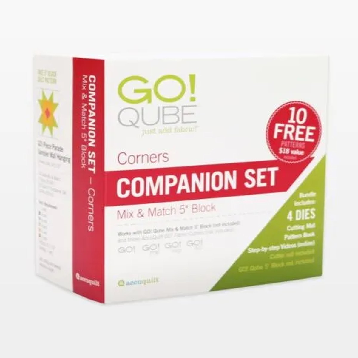AccuQuilt GO! Qube 5" Companion Set Corners #55576