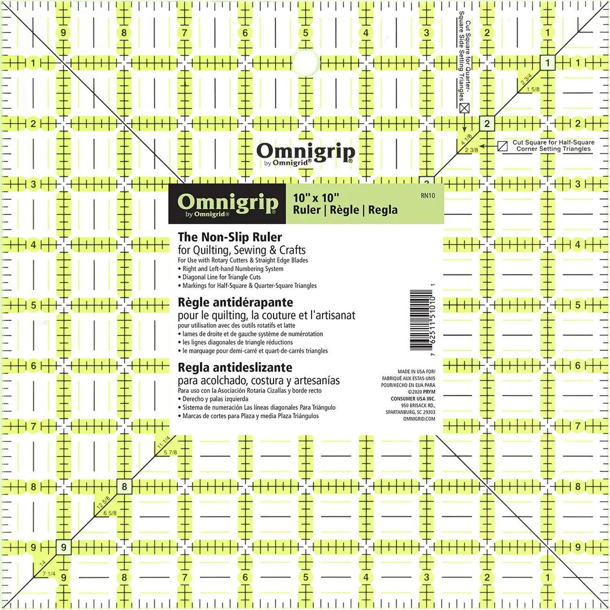 Omnigrid 10" Square Ruler