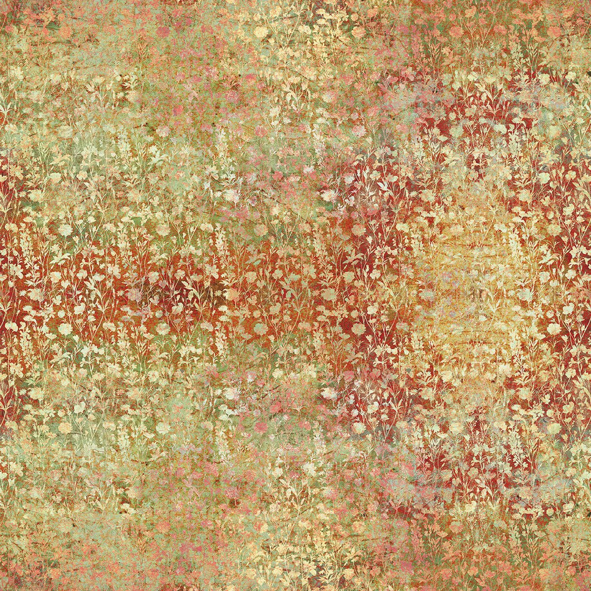 Wildflowers Spice Evanescence Cotton 43/44" Fabric Per Yard