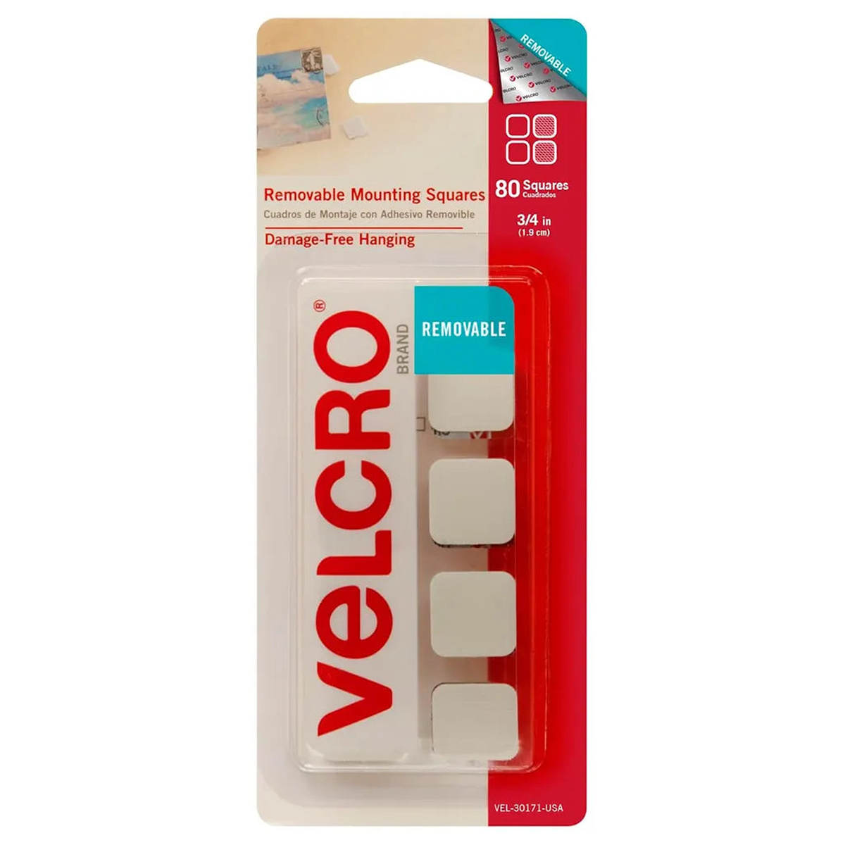 Removable Mounting Tape Square 34in
